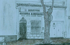 Asesoría Almoradiel S.L. Dibujo de fachada